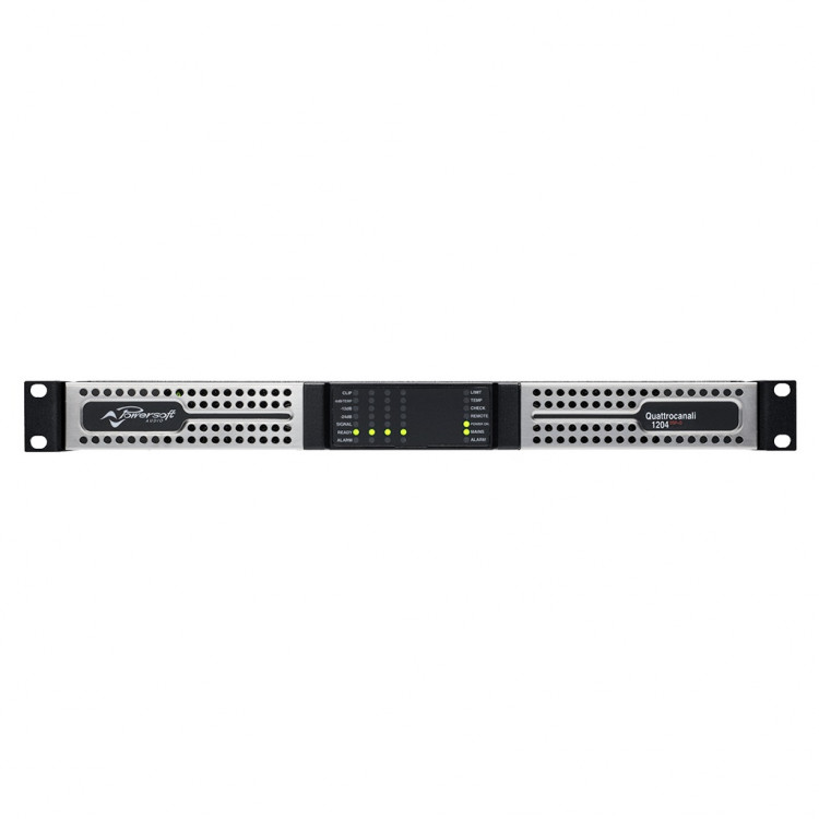 POWERSOFT Quattrocanali 1204 DSP+D 4-канальный усилитель 400 Вт DSP+DANTE