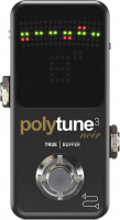 TC ELECTRONIC POLYTUNE 3 NOIR педальный тюнер