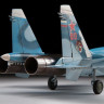 Сборная модель ZVEZDA Российский палубный истребитель Су-33, 1/72