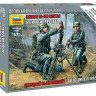 Сборные солдатики ZVEZDA Немецкий 81-мм миномет с расчетом, 1/72