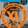 D'ADDARIO ESXL110 Super Light 10-46 струны для безголовой электрогитары типа Steinberger