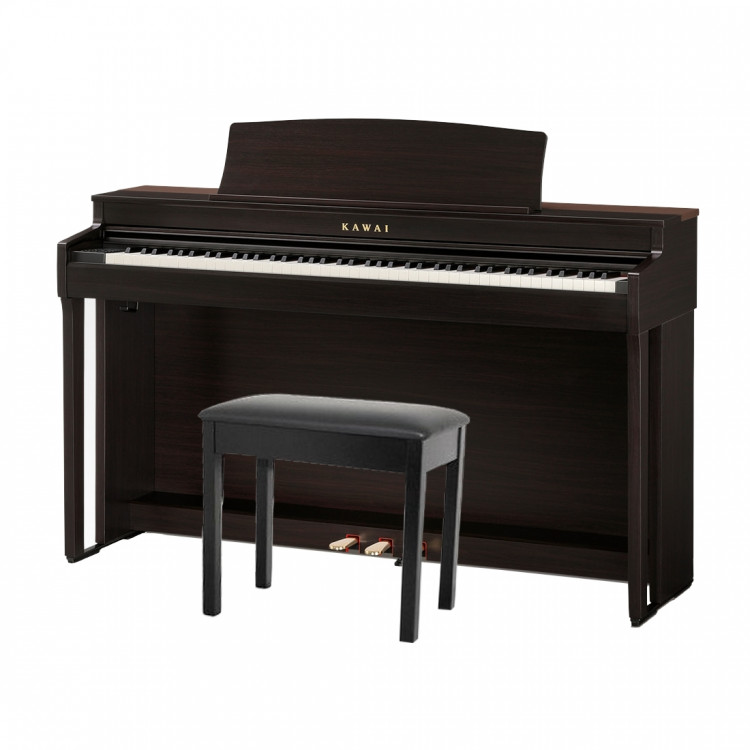 Цифровое пианино 88 клавиш KAWAI CN301 R со стойкой и банкеткой