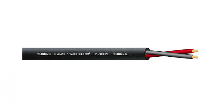 Акустический кабель Cordial CLS 240 FRNC