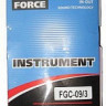 FORCE FGC-09/3 - Шнур гитарный Jack1/4"(M)-Jack1/4(M) угловой (3мх6мм)
