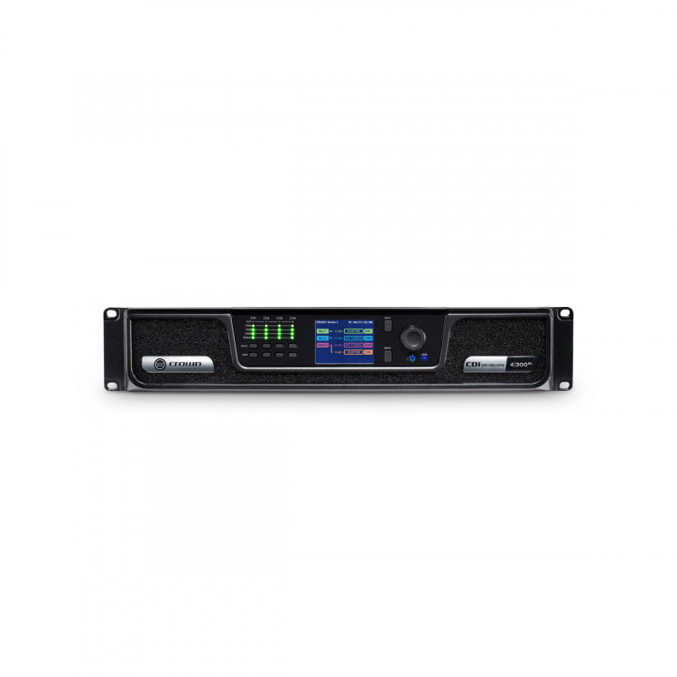 CROWN CDi DriveCore 4|300BL 4-канальный усилитель мощности 4х150 Вт /2 Ом, 4х300 Вт /4 Ом , 70/100В-300 Вт