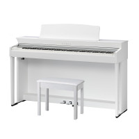 Цифровое пианино 88 клавиш KAWAI CN301 W со стойкой и банкеткой