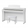 Цифровое пианино 88 клавиш KAWAI CN301 W со стойкой и банкеткой