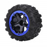 Колесо в сборе для Remo Hobby RH8035/36 (левое синее), 1шт.