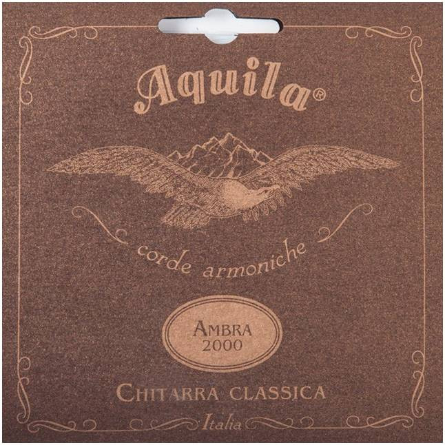 Комплект басов Rayon Basses 800 для классической гитары AQUILA AMBRA 2000 172C Light слабое натяжение