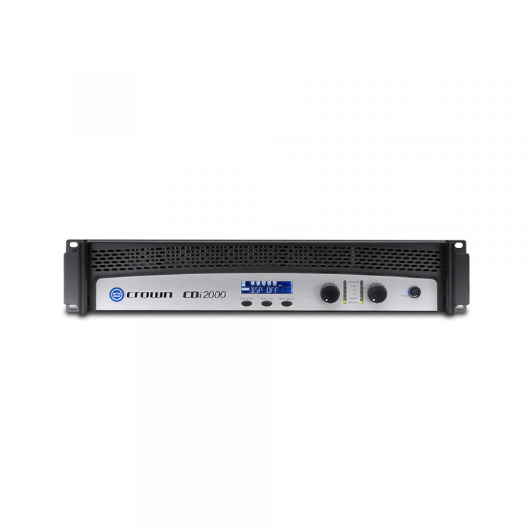 CROWN CDi2000 2-канальный усилитель мощности с DSP, 2х1000 Вт /2 Ом, 2х800 Вт /4 Ом, 2х475 Вт/8 Ом