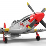 Радиоуправляемый самолет Volantex RC P51D 750мм Brushless 2.4G 4ch LiPo RTF with Gyro