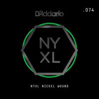 D'ADDARIO NYNW074 одиночная струна для электрогитары