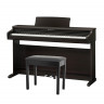 Цифровое пианино 88 клавиш KAWAI KDP120 R со стойкой и банкеткой
