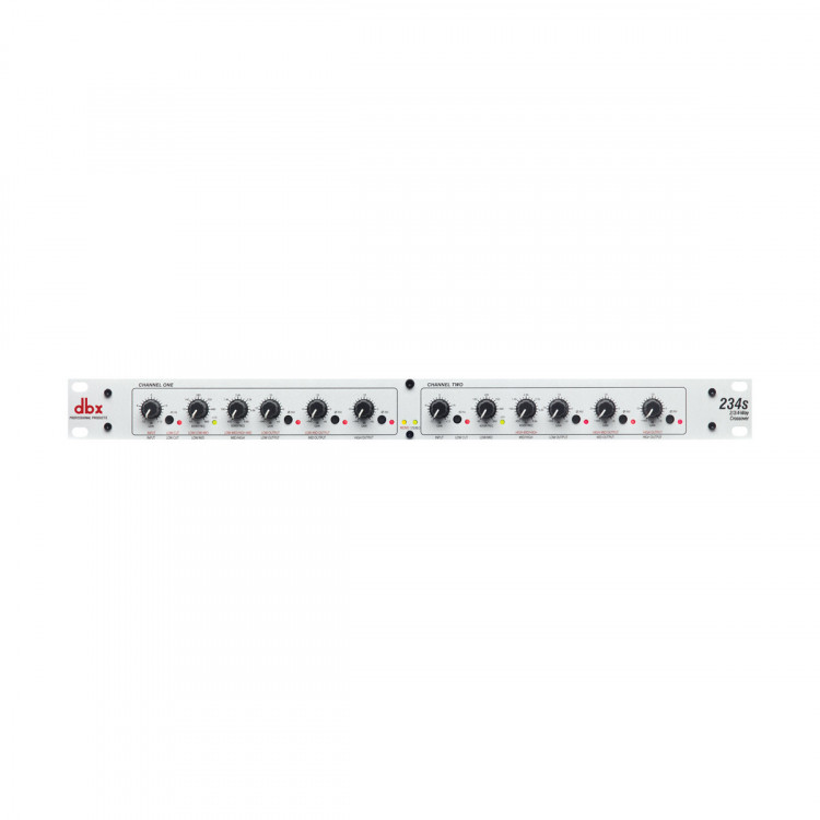 dbx 234SV 2 или 3 полосы. Моно - 4 полосы. Вх/вых - 1/4" TRS