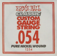 Ernie Ball 1254 калибр.054 одиночная для электрогитары/акустической гитары
