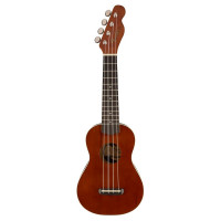 Укулеле сопрано FENDER (V) VENICE SOPRANO UKE, NAT WN, цвет натуральный