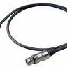PROEL BULK250LU1 микрофонный кабель XLR мама-XLR папа 1 м