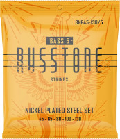 Комплект струн для бас-гитары Russtone BNP45-130/5, 45-130