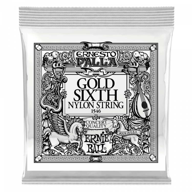 Одиночная струна 6я для классической гитары Ernie Ball P01546