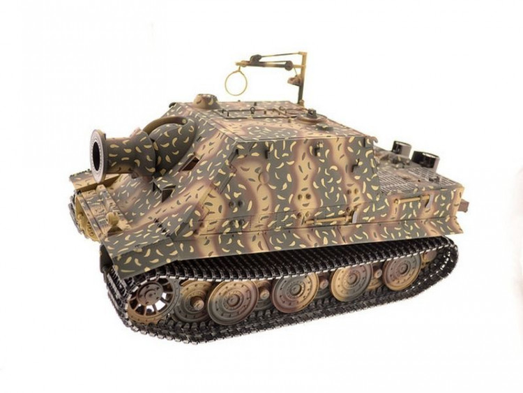 Р/У танк Torro Sturmtiger Panzer 1/16  2.4G, зеленый, ИК-пушка