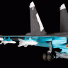 Сборная модель ZVEZDA Многофункциональный истребитель-бомбардировщик Су-34, подарочный набор, 1/72