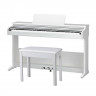 Цифровое пианино 88 клавиш KAWAI KDP75 W со стойкой и банкеткой