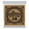 ERNIE BALL 1858 (.058) одна струна для акустической гитары