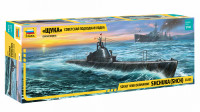 Советская подводная лодка "Щука" 1/144