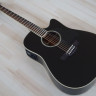 Crafter DE-8 BK электроакустическая гитара с чехлом