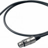 PROEL BULK250LU5 микрофонный кабель XLR мама-XLR папа 5 м