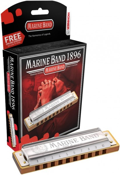 Hohner Marine Band 1896-20 E harm minor губная гармошка диатоническая