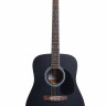 Rockdale SDN-BK DREADNOUGHT BLACK акустическая гитара