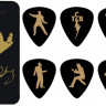 DUNLOP EPPT04 Elvis Portrait Collection Pick Tin набор медиаторов в жестяном футляре, 6 шт