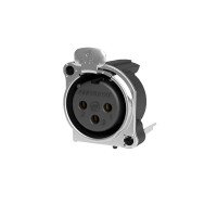Панельный разъем Seetronic SCADF3-V XLR, "мама"