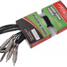FORCE FLC-37/3 - аудио шнур 2хRCA-2xJack mono (3,0м)