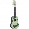 Укулеле-сопрано TERRIS PLUS-70 AVOCADO рисунок - авокадо, пластик