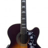 EPIPHONE EJ-200CE VINT. SUNBURST GLD HDWE W/SHADOW PREAMP электроакустика