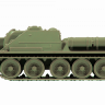 Советская самоходная артиллерийская установка Су-122 1/100