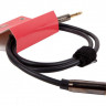 Аудио кабель FORCE FLC-02/1 JACK1/4" stereo-JACK1/4" stereo, 1 м