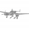 Сборная модель ZVEZDA Пикирующий бомбардировщик Пе-2, 1/48