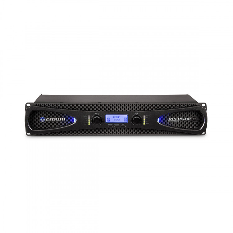CROWN XLS2502 DriveCore 2-канальный усилитель мощности с DSP, 2х1200 Вт /2 Oм, 2х775 Вт/4 Ом, 2х440 Вт /8 Ом
