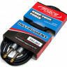 FORCE FGC-20/3 - кабель гитарный Jack1/4"(M)-Jack1/4"(M) (3мх6мм)