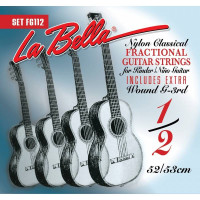 LA BELLA FG112 струны для 1/2 классической гитары