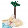 Фигурка Schleich Остров драконов с кладом