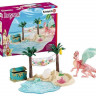 Фигурка Schleich Остров драконов с кладом