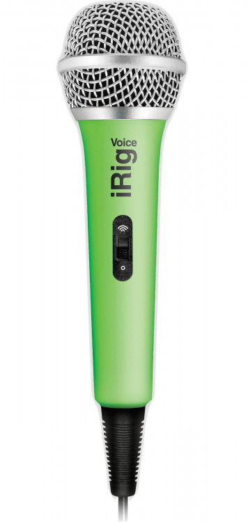 IK MULTIMEDIA iRig Voice - Green караоке микрофон