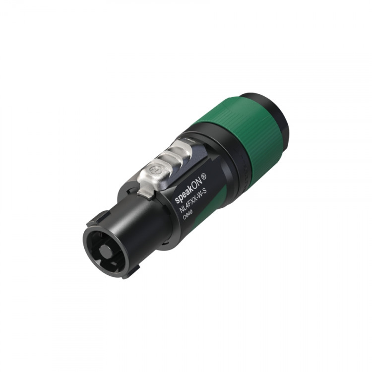 Разъем кабельный Speakon NEUTRIK NL4FXX-W-S 4 контакта