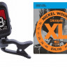 Набор тюнер и струны D'Addario EXL110 10-46 для электрогитары