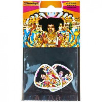 Комплект медиаторов DUNLOP HENDRIX BOLD AS LOVE-6/PLYPK