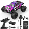 Радиоуправляемый монстр MJX Hyper Go H16H (фиолетовый) 4WD 2.4G LED GPS 1/16 RTR